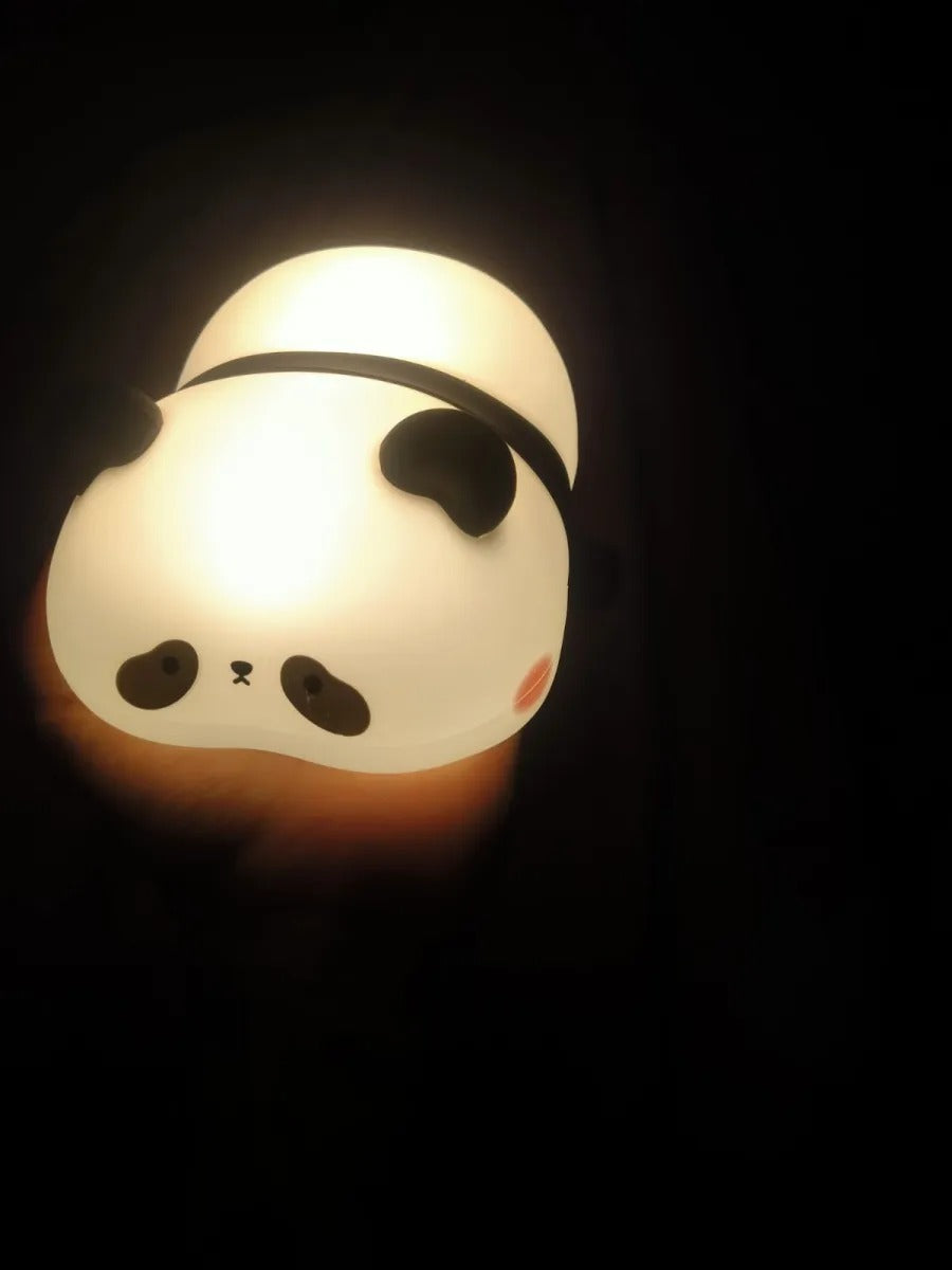 Cute Panda Silicone Night Light