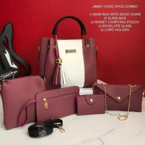 5-Piece Jimmy Choo Bag Combo |